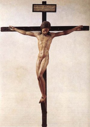 Main Product Photo of Crucifix Painting by Michelangelo