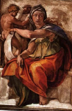 Main Product Photo of Delphes Sylphide Painting by Michelangelo