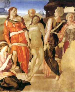 Main Product Photo of Entombment Painting by Michelangelo