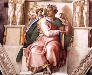Isaiah by Michelangelo Oil Painting Reproduction
