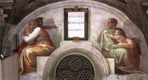 Josiah - Jechoniah - Shealtiel by Oil Painting Reproduction