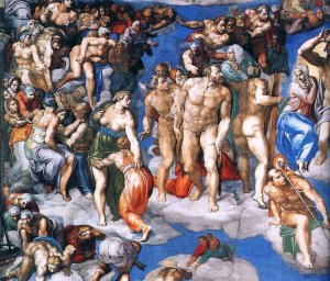 Main Product Photo of Last Judgment Detail 10 Painting by Michelangelo
