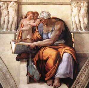 The Cumaean Sibyl by Michelangelo Oil Painting Reproduction